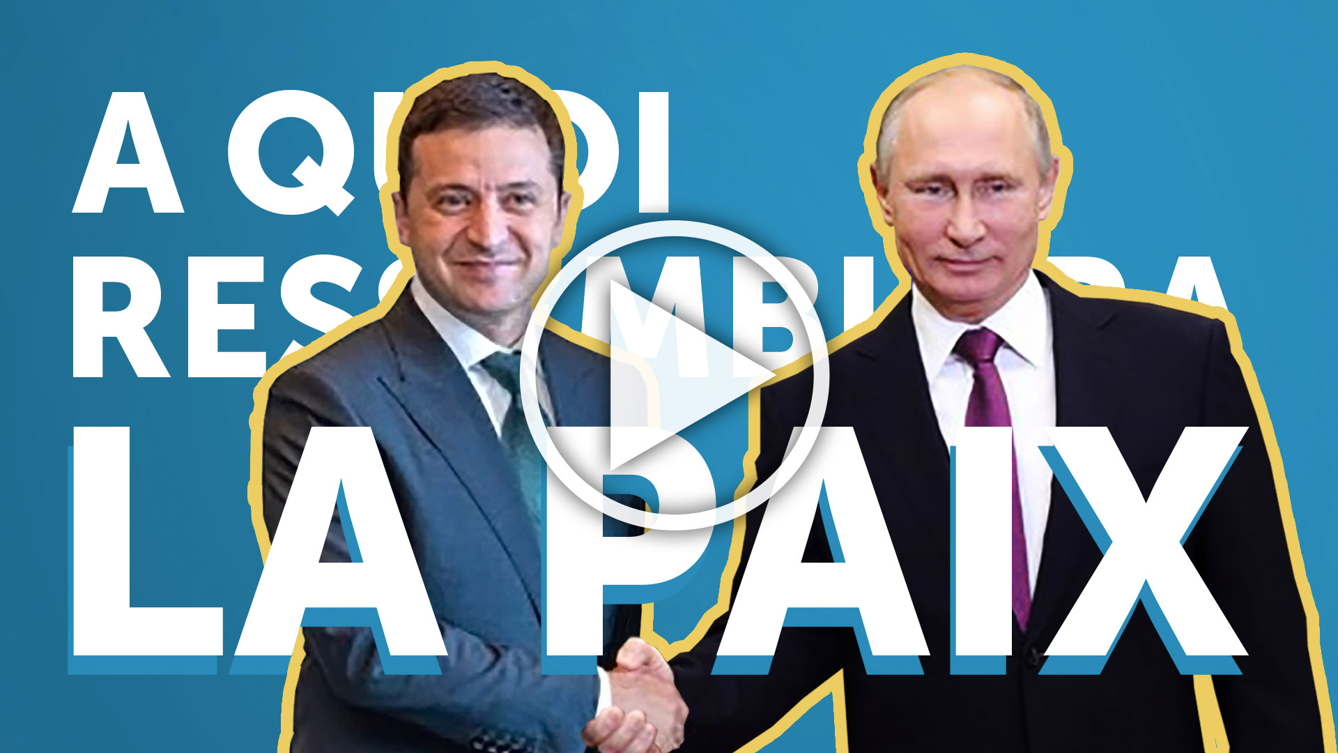 NOUVELLE VIDEO !<br>Ukraine Russie : à quoi ressemblera la paix