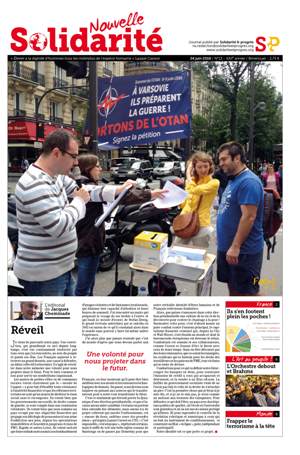 Nouvelle Solidarité N° 13/2016 - S'abonner